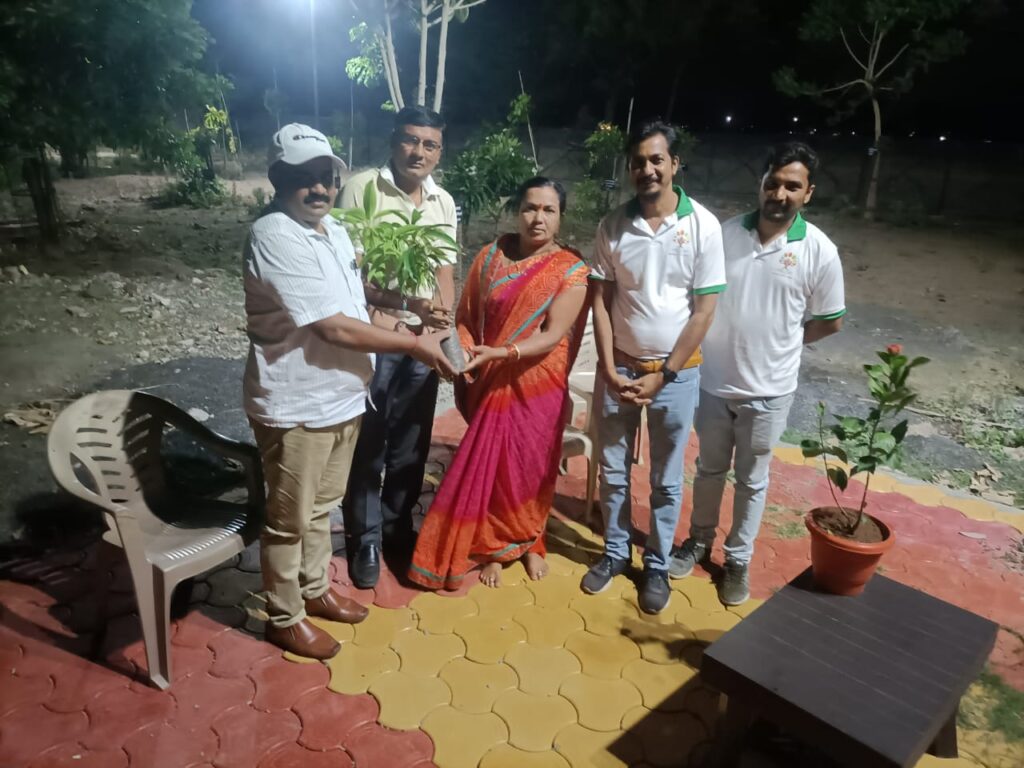 Tree Plantation drive at Sarola Kasar on 14th June 2022