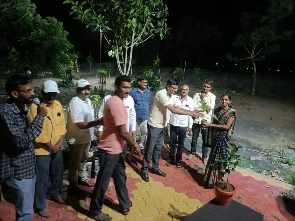 Tree Plantation drive at Sarola Kasar on 14th June 2022