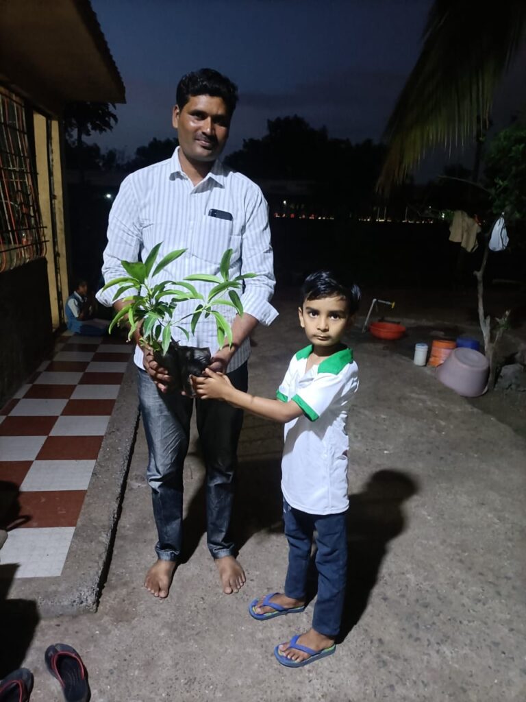 Tree Plantation drive at Sarola Kasar on 14th June 2022