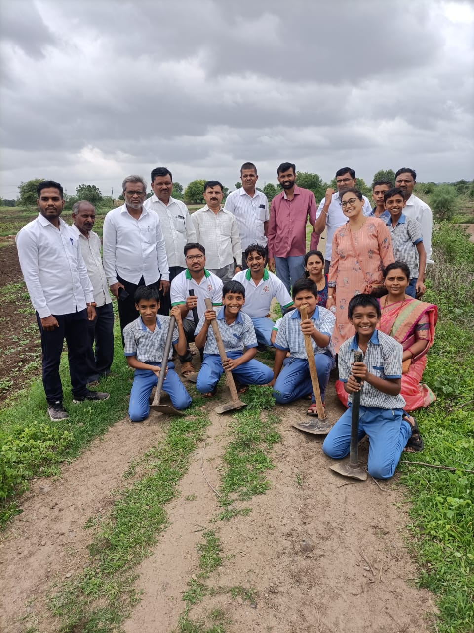 Tree Plantation Program at Purva River Sarola Kasar on 23rd July 2022