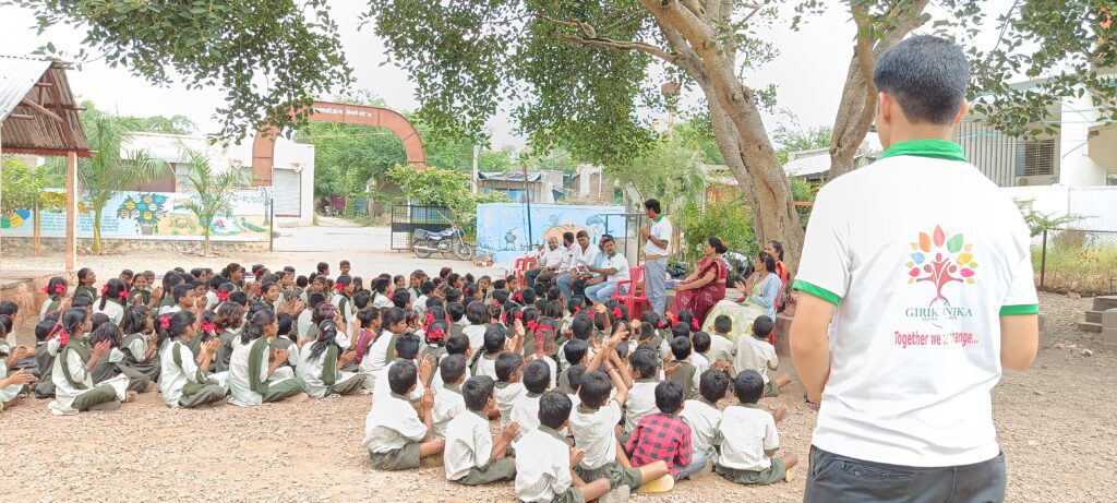 Tree Plantation at Gotumbe Akhada on 27 th August 2022