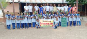 On 2 August 2024, 205 fruit trees were distributed to students at Zilha Parishad School, Digras MPKV, Rahuri under the initiative One Student – One Fruit Tree. Special thanks to Mr. Ravi Argade Sir for efforts. Heartfelt thanks to all the teacher staff, Villagers & tree lovers who supported this event.