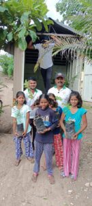 On 2 August 2024, 26 fruit trees were distributed to students at Zilha Parishad School, Gadhe Vasti, Nandur, Rahuri under the initiative One Student – One Fruit Tree. Special thanks to Mr. Ravi Argade Sir for efforts. Heartfelt thanks to all the teacher staff, Villagers & tree lovers who supported this event.