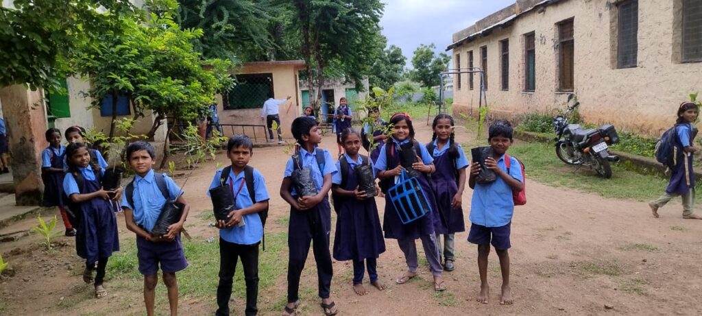 On 3 August 2024, 150 fruit trees were distributed to students at Zilha Parishad School, Mandalik Akhada, , Rahuri under the initiative One Student – One Fruit Tree. Special thanks to Mr. Ravi Argade Sir for efforts. Heartfelt thanks to all the teacher staff, Villagers & tree lovers who supported this event.