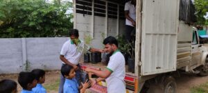 On 3 August 2024, 110 fruit trees were distributed to students at Zilha Parishad School, Kuranwadi, Rahuri under the initiative One Student – One Fruit Tree. Special thanks to Mr. Ravi Argade Sir for efforts. Heartfelt thanks to all the teacher staff, Villagers & tree lovers who supported this event.